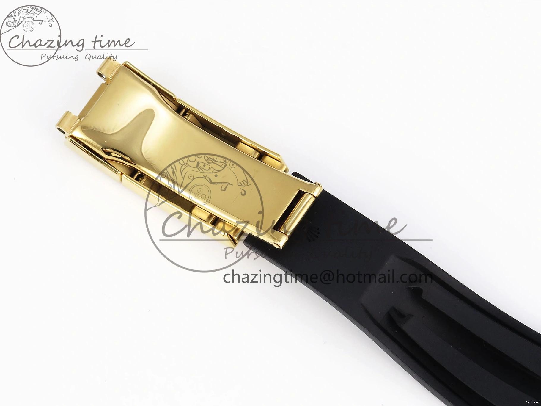 MiroTime 0103 DAYTONA 116518 APSF 1:1 BEST EDITION BLACK DIAL ON OYSTERFLEX RUBBER STRAP SH RelaxedFit 1782